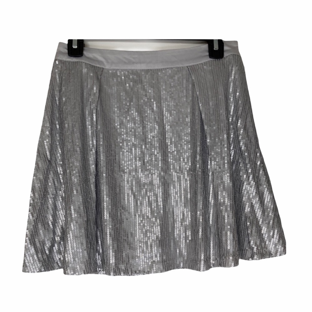 Forever 21 Mini Skater Sequins Holiday Casual  Skirt Medium Brand New